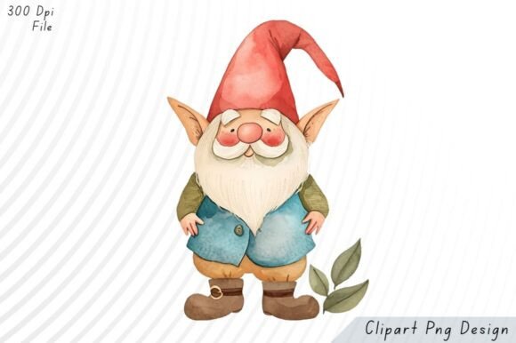 Download Whimsy Woodland Gnome PNG Clipart - Clipart Collection