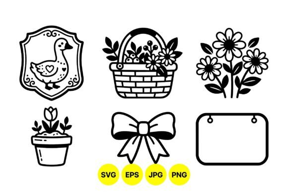 Download Rustic Spring Farmhouse Clipart - Clipart Collection