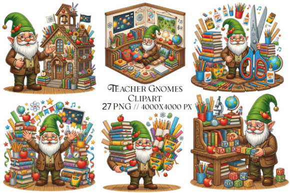Download Teacher Gnomes Clipart - Clipart Collection