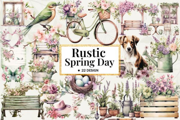 Download Rustic Spring Day Clipart Part 2 - Clipart Collection