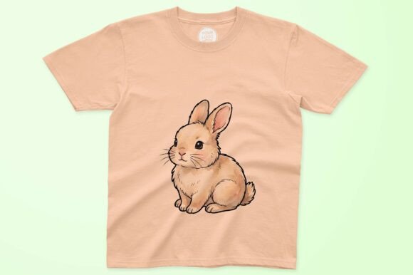 Download Baby Rabbit Clipart with Watercolor Art - Clipart Collection