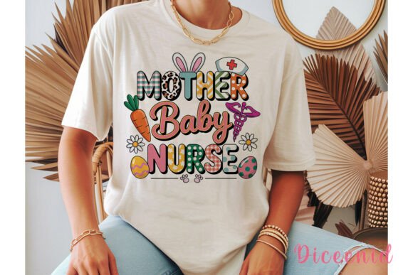 Download Mother Baby Nurse Easter PNG Clipart - Clipart Collection