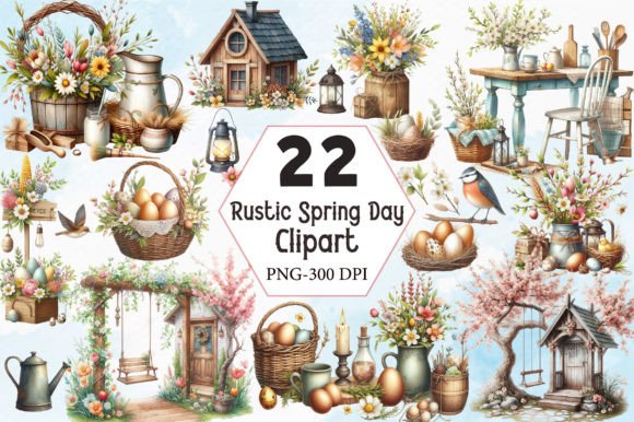 Download Rustic Spring Day Clipart - Clipart Collection
