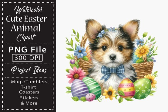 Download Watercolor Cute Easter Animal Clipart - Clipart Collection