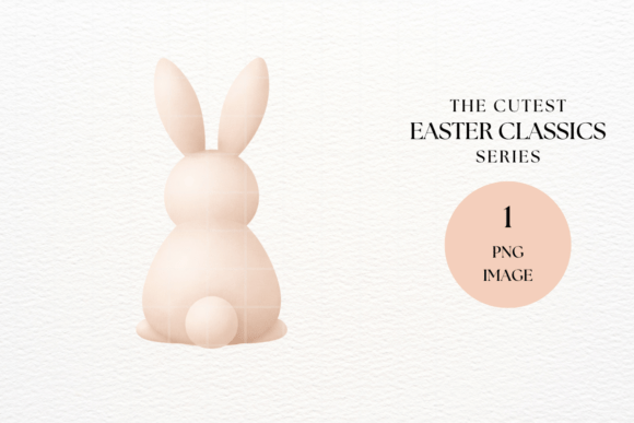 Download Classic Easter Bunny Back View Clipart - Premium Resources
