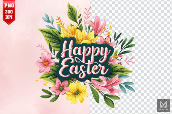 Download Happy Easter Sublimation Clipart Design - Clipart Collection