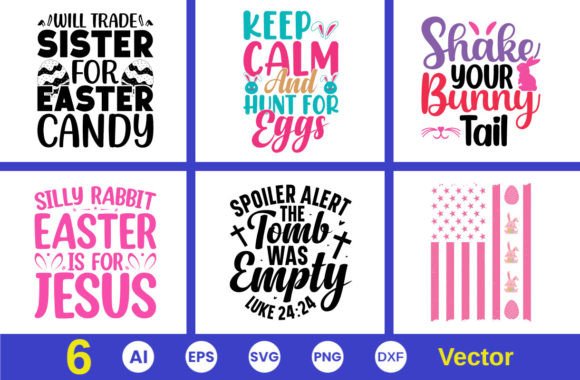 Download Easter Day T-shirt Design Bundle Sunday - Premium Resources