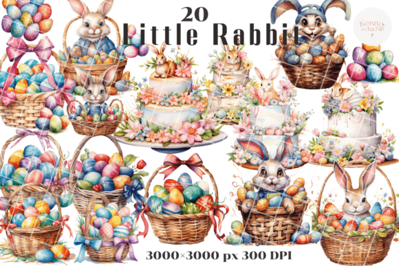 Download Easter Bunny Clipart, Easter Eggs Basket - Easter bunny clipart Collection
