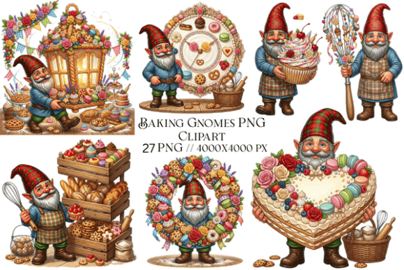 Download Baking Gnomes PNG Clipart - Clipart Collection