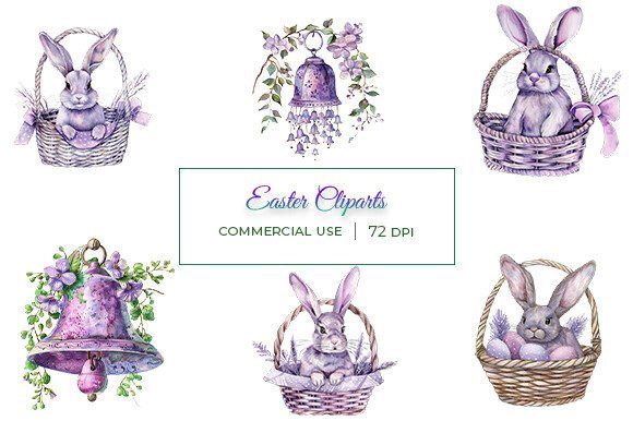 Download Watercolor Easter Cliparts - Clipart Collection