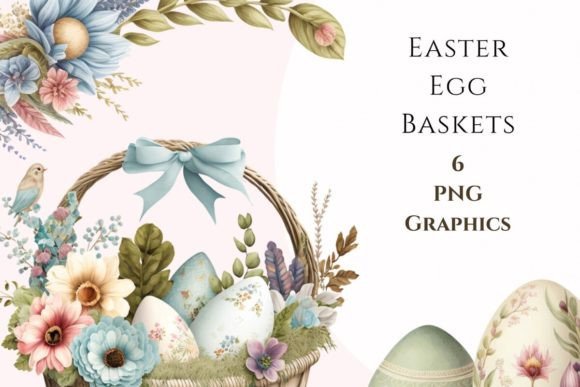 Download Easter Basket Clipart Pastel - Clipart Collection