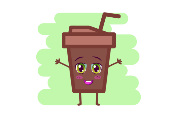 Download Coffee Love Cute Kawaii Clipart - Clipart Collection