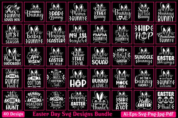 Download Typography Easter Day Svg Bundle Designs - Premium Bundle